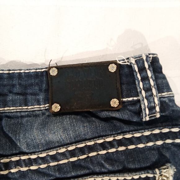 Live Hard women's Bootcut Jeans Excellent Condition Size 2 - Picture 9 of 9